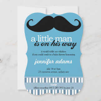 Convites Um Homem Pequeno Está A Caminho