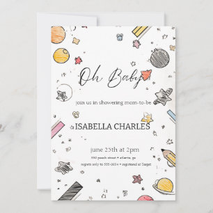 Convites Um Homem Pequeno Está A Caminho