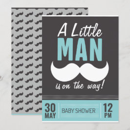 Convites Um homenzinho está a caminho