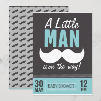 Convites Um homenzinho está a caminho