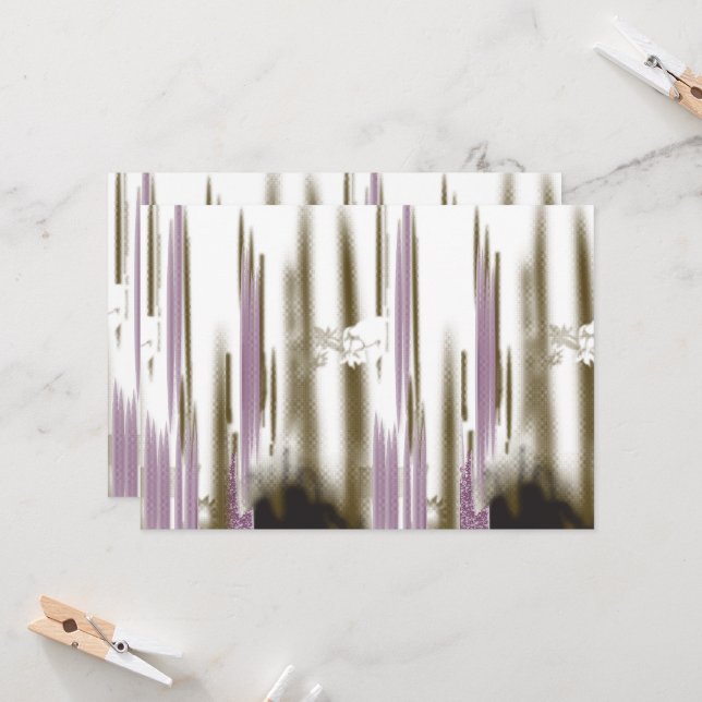 Convites Um lago pristino aninhado entre as montanhas com c (Frente/Verso In Situ)