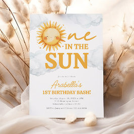 Convites Um no Sol Aniversário de 1 ano ao Sol