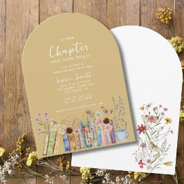 Convites Um Novo Capítulo Começará Em Breve Chá de fraldas