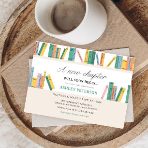 Convites Um novo Chá de fraldas de Storybook de capítulo