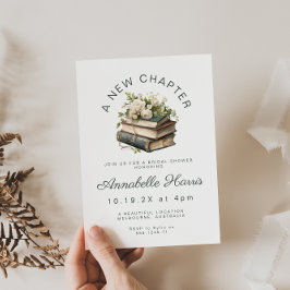 Convites Um novo Chá de panela de capítulo Floral