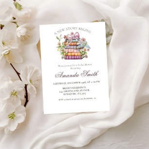 Convites Um novo Chá de panela do Livro de Histórias do Cap