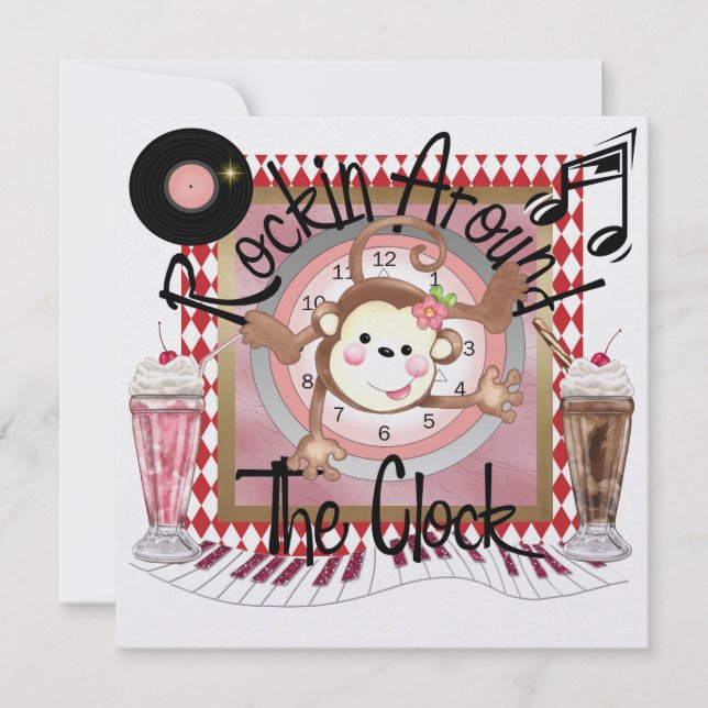 Convites Um Partido Royally Rockin' - SRF (Frente)