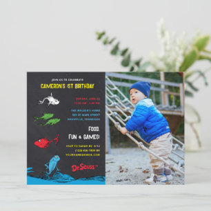 Convites Um Peixe Dois Peixes - Foto de Aniversário Infanti