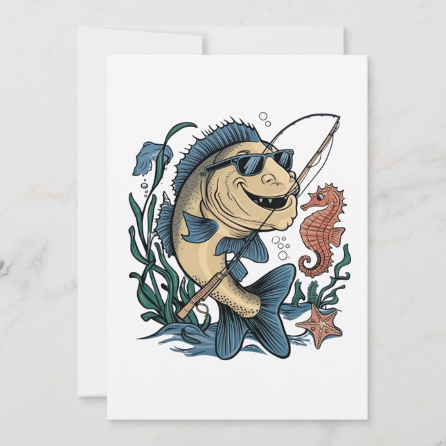 Convites um peixe sorridente (Frente)