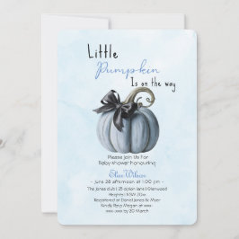 Convites Um pequeno arco rosa de abóbora está a caminho2