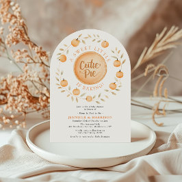 Convites Um Pequeno Bolo é Assado | Chuveiro de Bebê Arquea