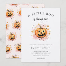 Um Pequeno Boo é quase Chá de fraldas devido