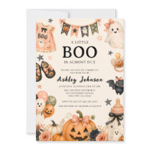 Um Pequeno Boo Está Quase Chegando Bebê de Hallowe