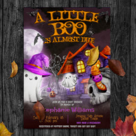 Convites Um Pequeno Boo Está Quase Devendo