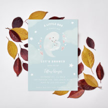 Um Pequeno Boo Está Quase Para O Chá de fraldas De