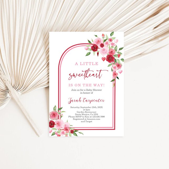 Convites Um Pequeno Chá de fraldas (Criador carregado)