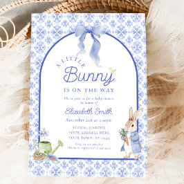 Convites Um Pequeno Coelhinho Está A Caminho Do Chá de fral