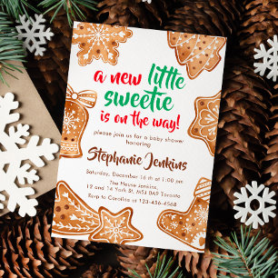 Convites Um Pequeno Docinho Está A Caminho Do Chá de fralda