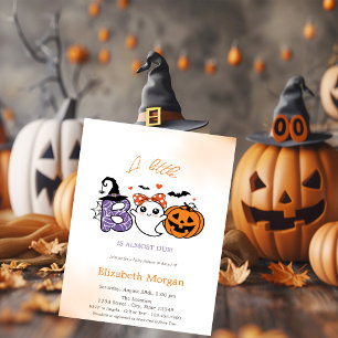 Convites Um Pequeno Fantasma Fantasma Pumpkins Halloween