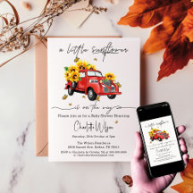 Um Pequeno Girassol Está a Caminho Chamada de Bebê