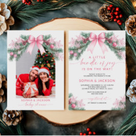 Convites Um Pequeno Pacote De Chá de fraldas De Alegria