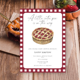 Convites Um Pequeno Pizza Cutie está a caminho do Chá de fr