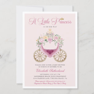 Convites Um pequeno príncipe está a caminho do Chá de frald