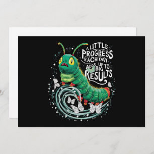 Convites Um Pequeno Progresso A Cada Dia Da Lagarta Fome