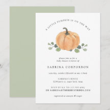 Um Pequeno Pumpkin está a caminho Cair d'água