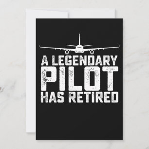 Convites Um Piloto Legendário Tem O Copiloto De Retirada Ap