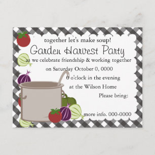 Convites Um pote da sopa