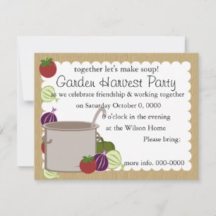 Convites Um Pote De Sopa