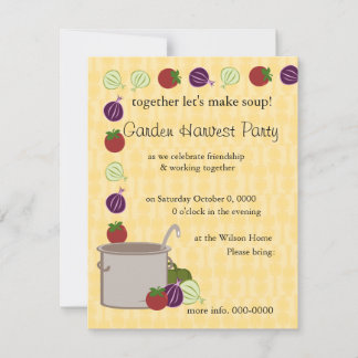 Convites Um Pote De Sopa