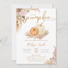 Convites Um Pouco De Abóbora Está A Caminho Do outono De Bo