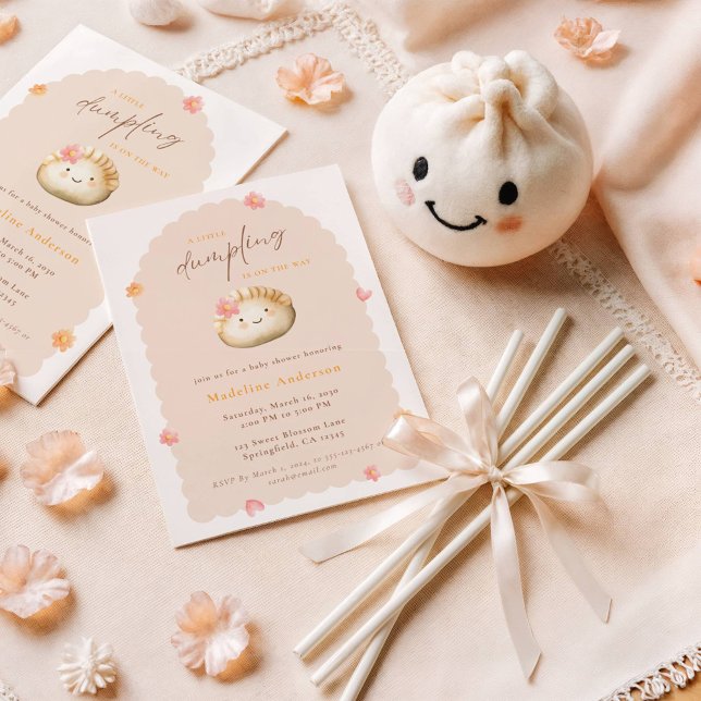 Convites Um pouco de bobagem no caminho do Chá da menina bo (Criador carregado)