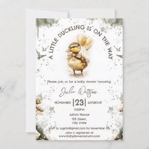 Convites Um pouco de Duckling está no caminho neutro com o 