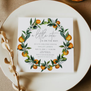 Convites Um Pouco De Fruta De Laranja De Citrus