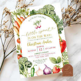 Convites Um Pouco De Projeção Está A Caminho Do Chá de fral