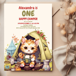 Convites Um primeiro aniversario Feliz