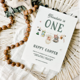 Convites Um primeiro aniversario Feliz