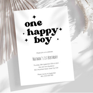 Convites Um primeiro aniversario Feliz Primeiro Dia