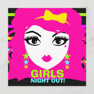 Convites Um punk de néon de 311 doces convida