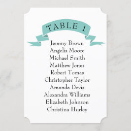 Convites Um simples mapa de casamento.