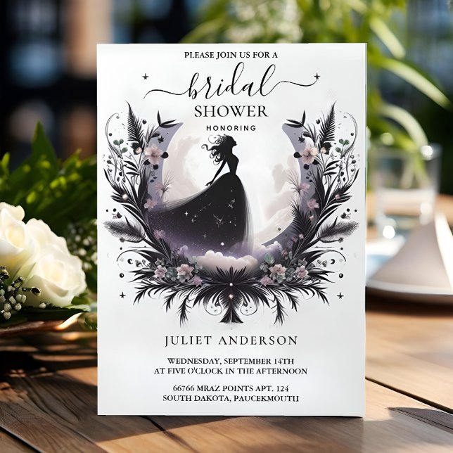 Convites Um Sonho Místico Estrelas Místicas Chá de panela L (Criador carregado)