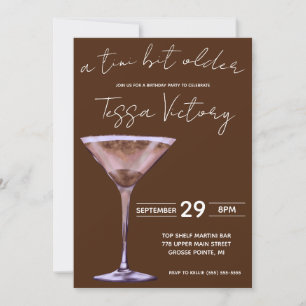 Convites Um Tini Um Pouco Mais Velho, Festa de aniversário 