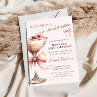 Um Tini Um Pouco Mais Velho Rosa Espresso Martini