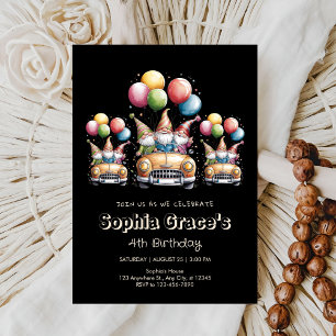 Convites Uma Bash de Aniversário em Rodas