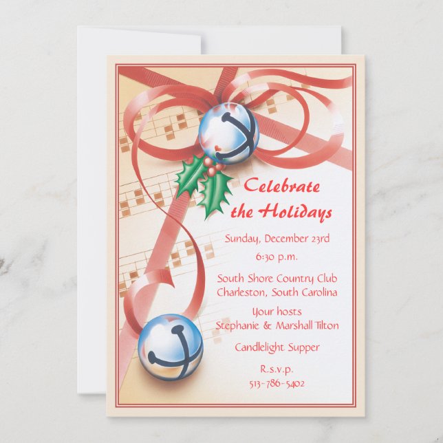 Convites Uma carta de Natal © (Frente)