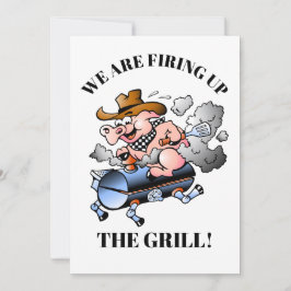 Convites Uma Celebração de Churrasco