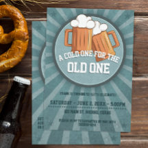 Uma Cerveja Gelada para a Festa de Aniversário do 